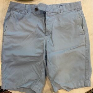 Blue chino shorts